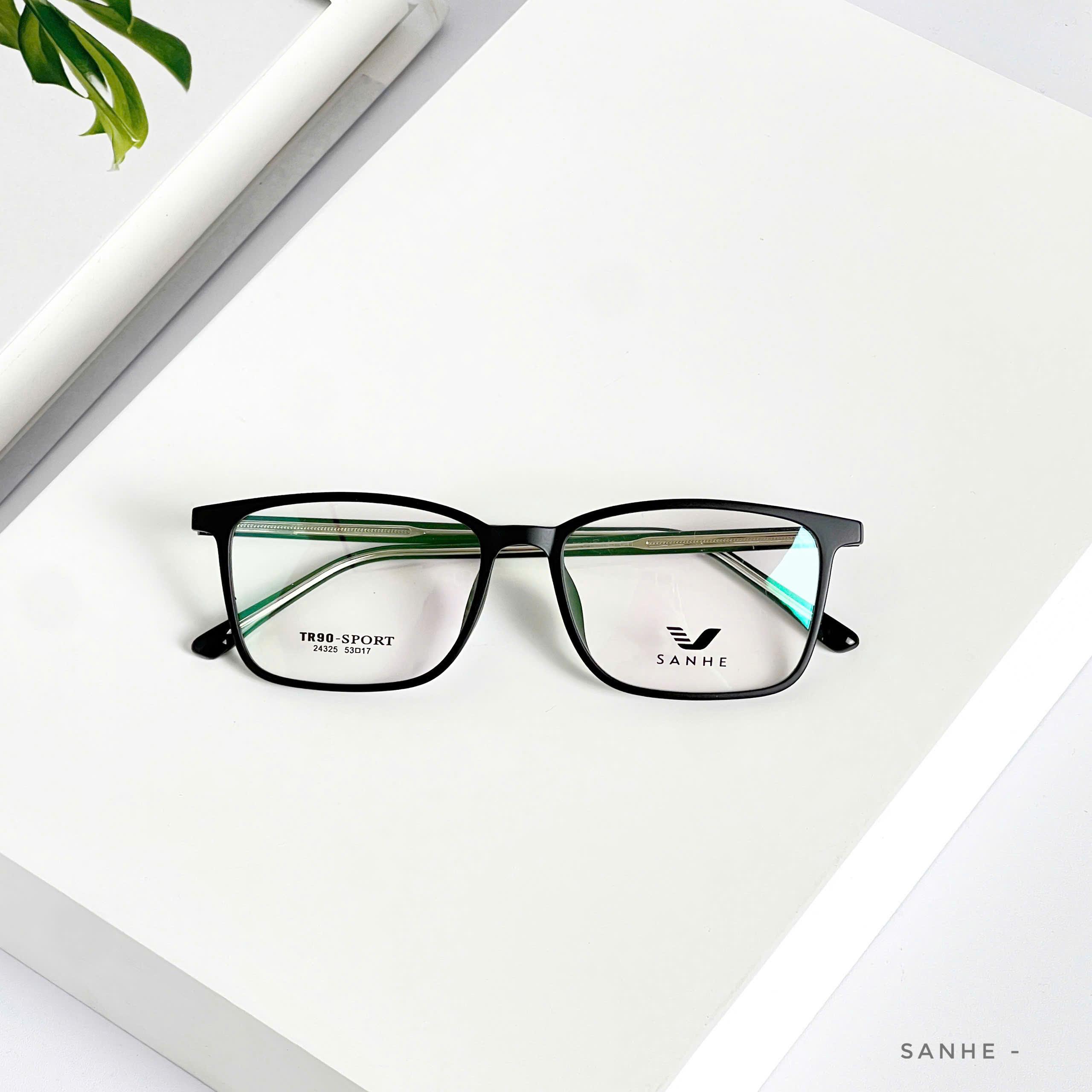 Gọng Kính Nam Nữ TR90-Sport SanHe – Dáng Vuông Thời Trang, Siêu Nhẹ, Chống Va Đập - Ảnh 4
