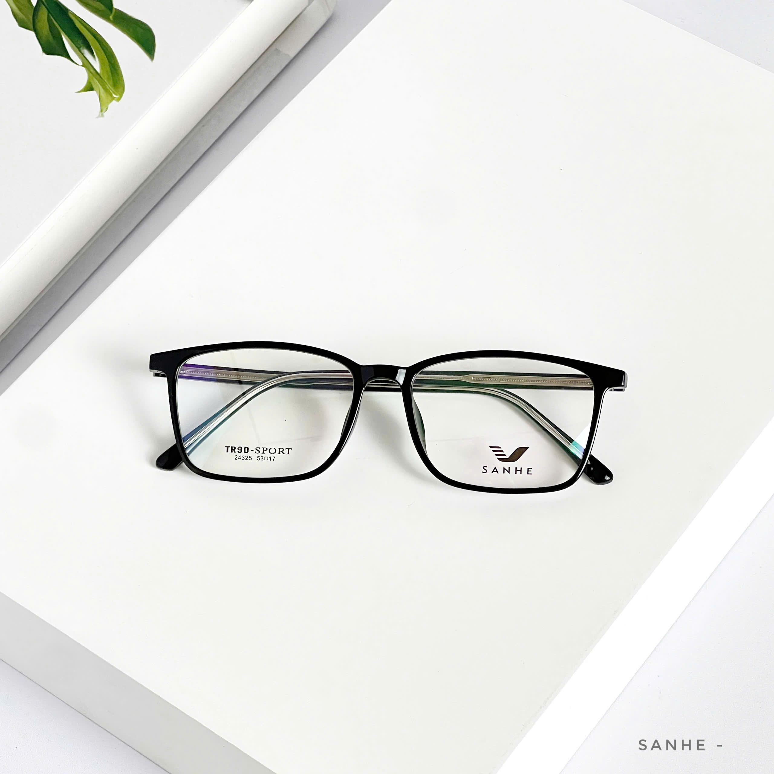 Gọng Kính Nam Nữ TR90-Sport SanHe – Dáng Vuông Thời Trang, Siêu Nhẹ, Chống Va Đập - Ảnh 6
