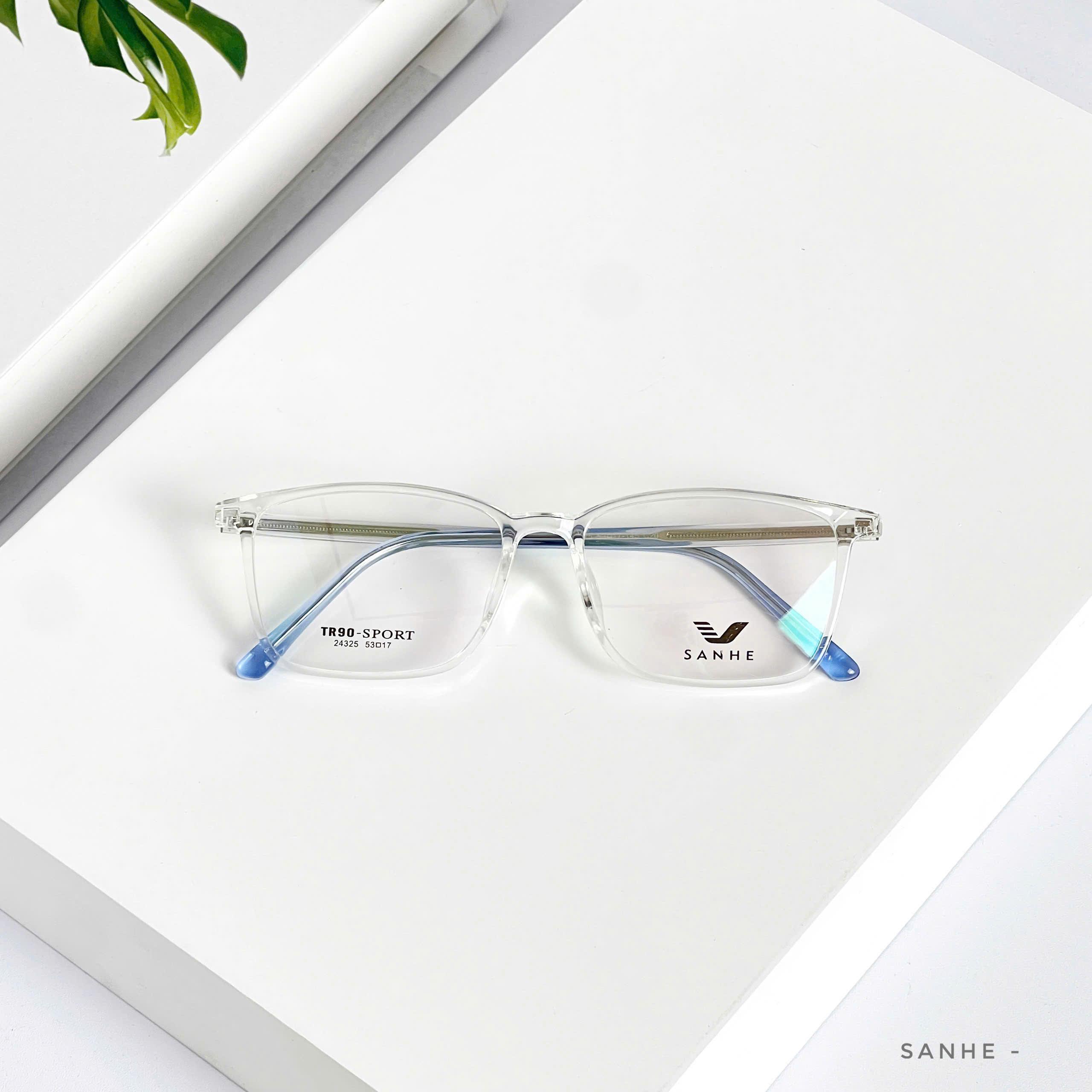 Gọng Kính Nam Nữ TR90-Sport SanHe – Dáng Vuông Thời Trang, Siêu Nhẹ, Chống Va Đập - Ảnh 5