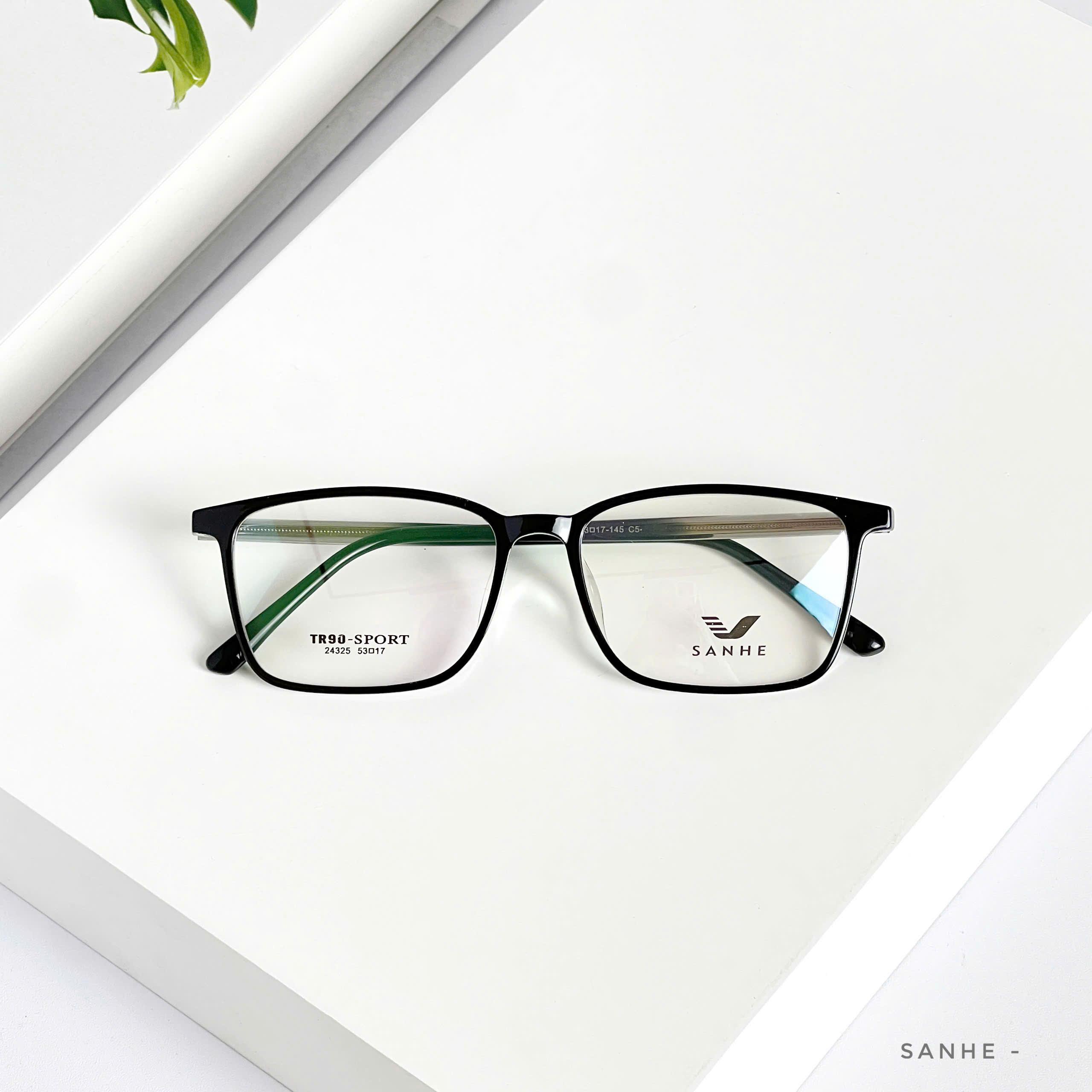 Gọng Kính Nam Nữ TR90-Sport SanHe – Dáng Vuông Thời Trang, Siêu Nhẹ, Chống Va Đập - Ảnh 7